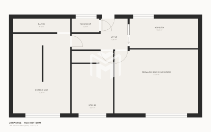 BÝVANIE INAK I DOM NA 923 M² POZEMKU I CHRASTNÉ