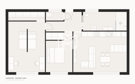 BÝVANIE INAK I DOM NA 923 M² POZEMKU I CHRASTNÉ