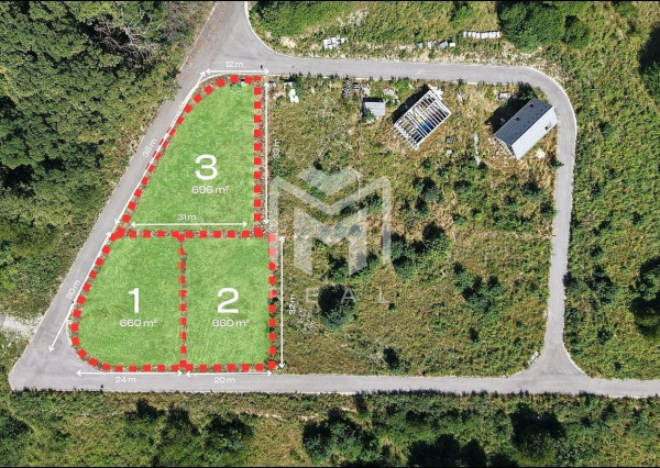 EXKLUZÍVNE POZEMKY NA VÝSTAVBU – KOŠICE, BANKOV, 660–696 m²